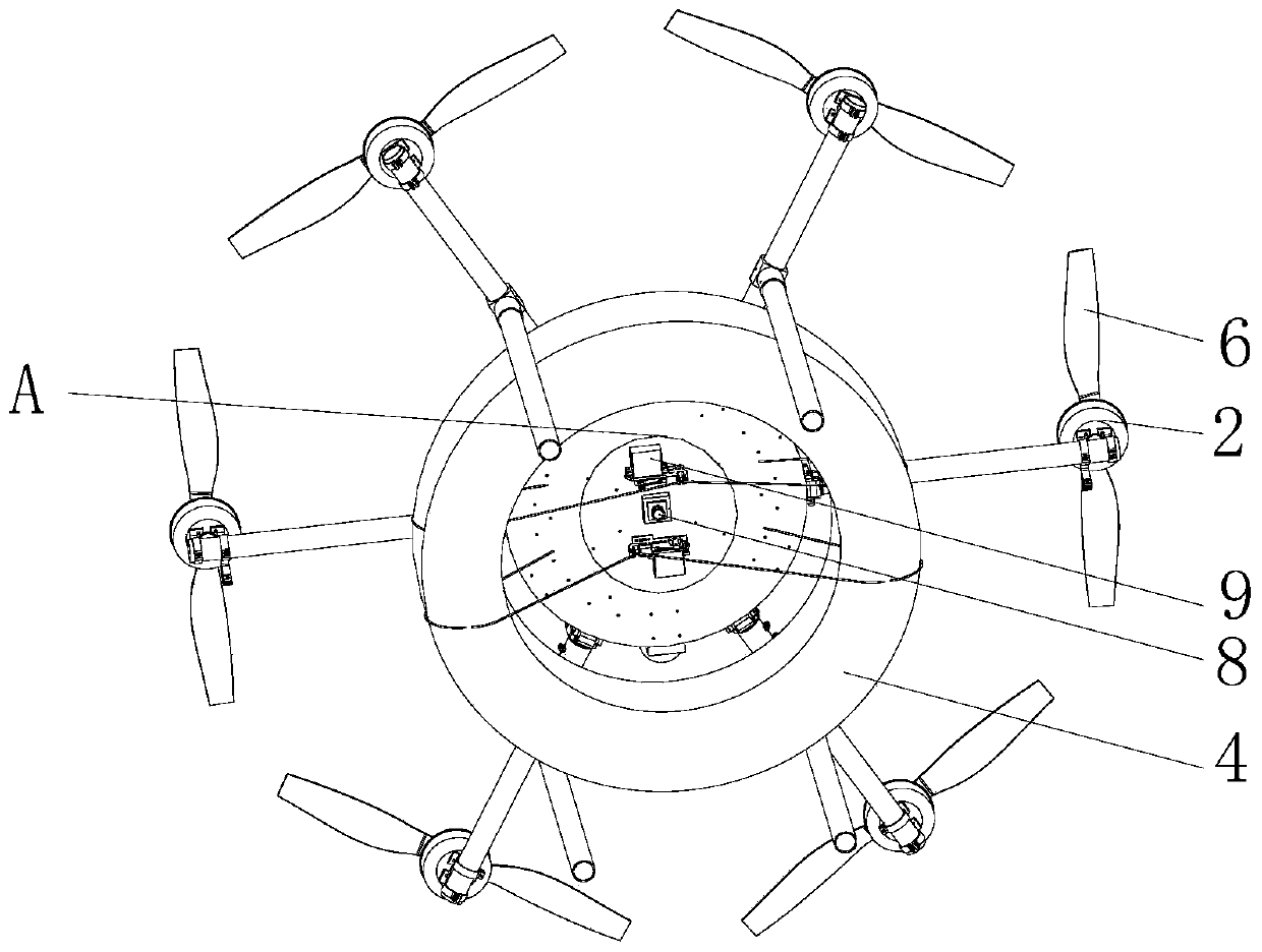 Unmanned aerial vehicle capable of dropping life buoys