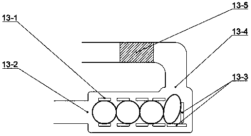 Microfluidic device for tumor cell screening based on droplet deposit and screening method for microfluidic device