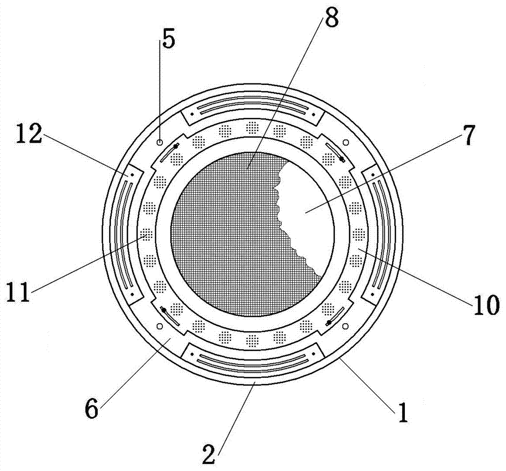 Method for annularly utilizing shield-type bee box composed of natural or new-method bee-keeping base