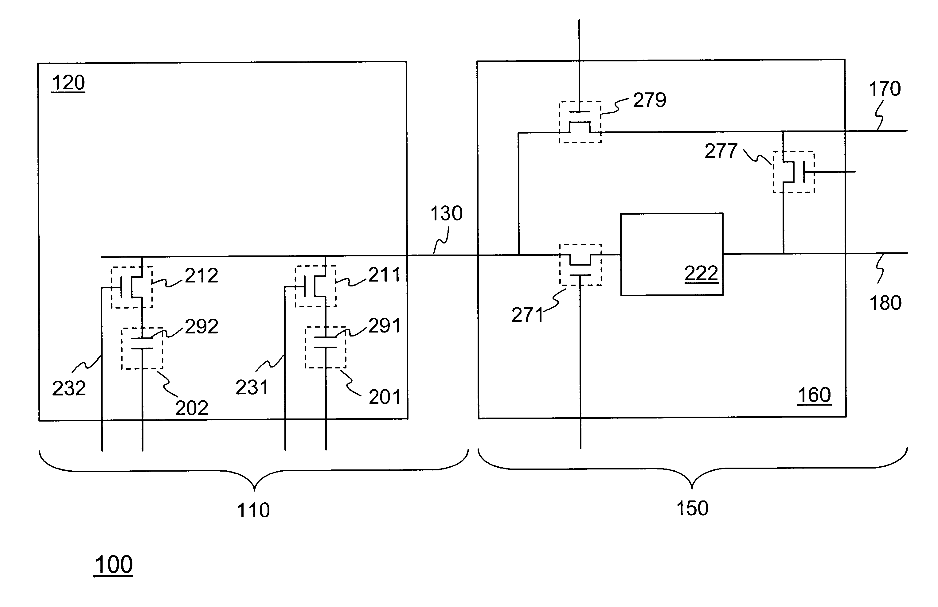 Pseudo dual-port DRAM for simultaneous read/write access