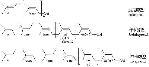 Preparation method for polyprenol microemulsion with bacteriostatic activity