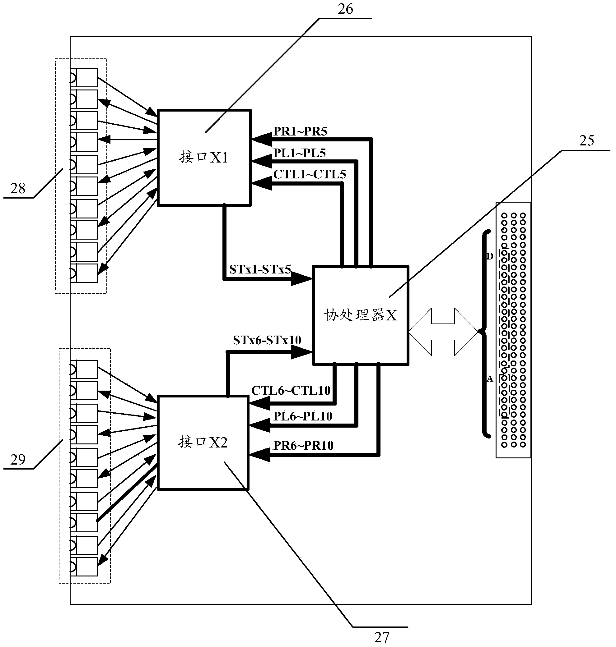 Intelligent high-voltage power supply control system on dock