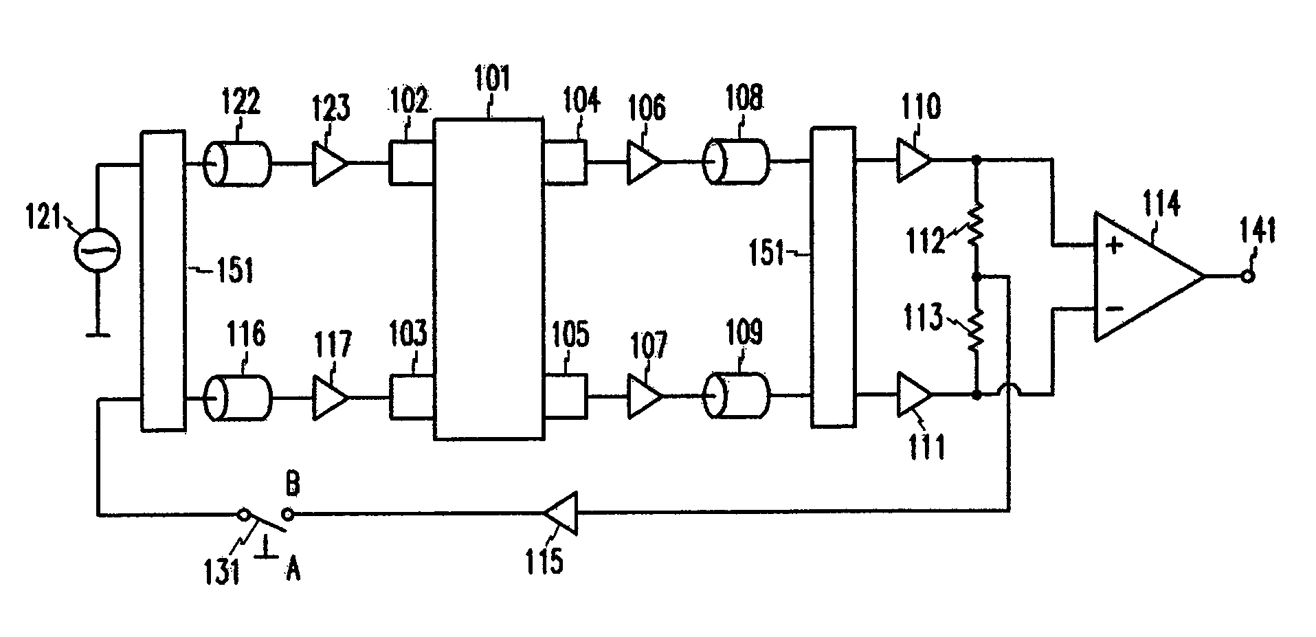 Apparatus for measuring electrical impedance