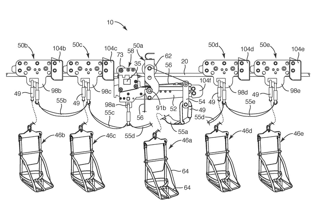 Tandem-trolley, zip-line system and method