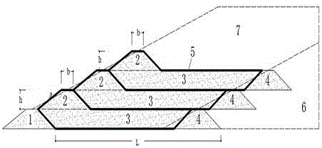 Curing and dry heaping method for fine grained tailings