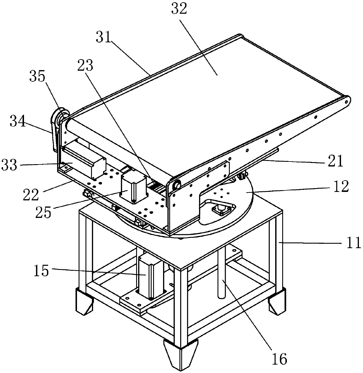 Numerical control paper stack distribution machine