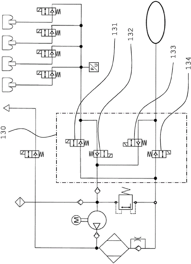 Integrated air-supply unit