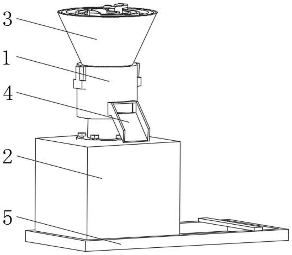 Biomass energy particle manufacturing device