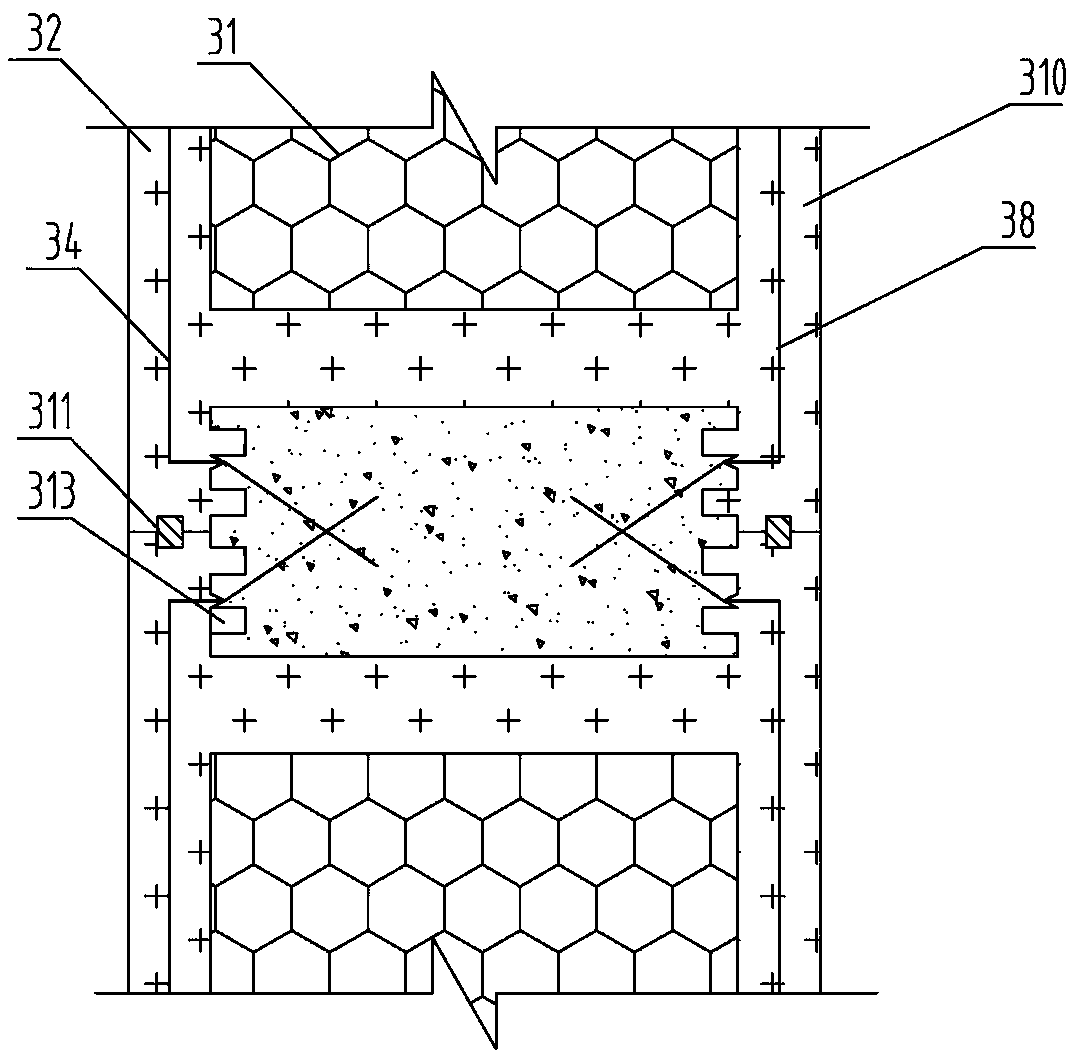 Fabricated building and construction method thereof