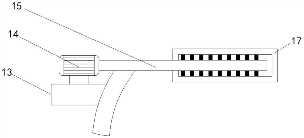 Metallurgy ore circulating grinding device