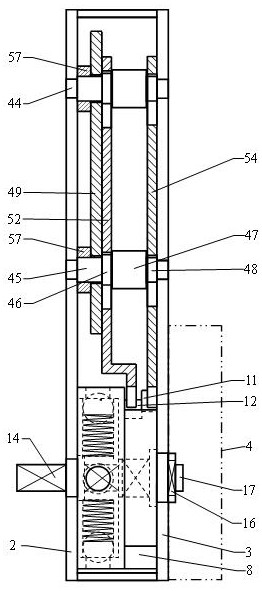 Magnetic drive type mechanical coded lock