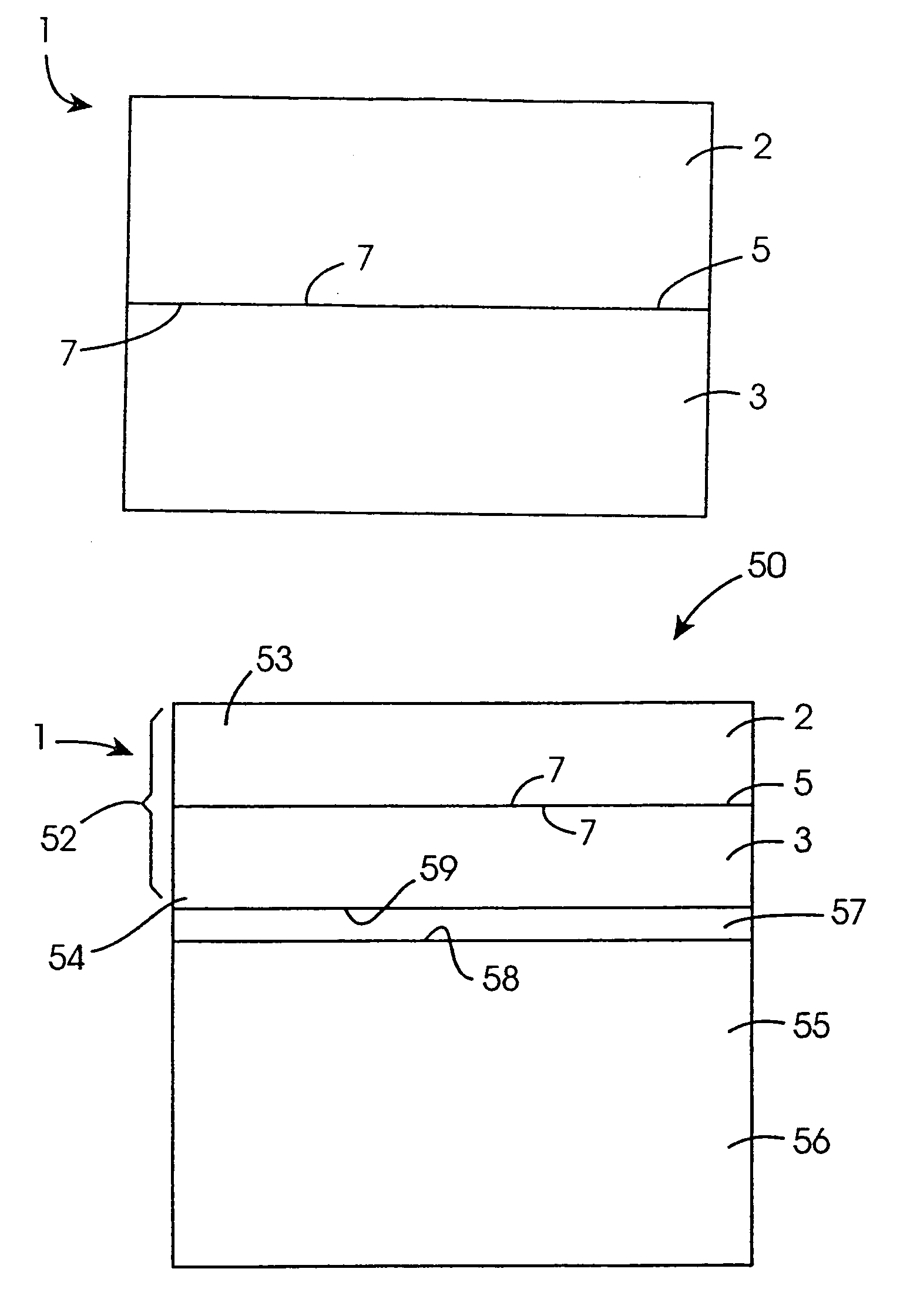 Method for direct bonding two silicon wafers for minimising interfacial oxide and stresses at the bond interface, and an SOI structure