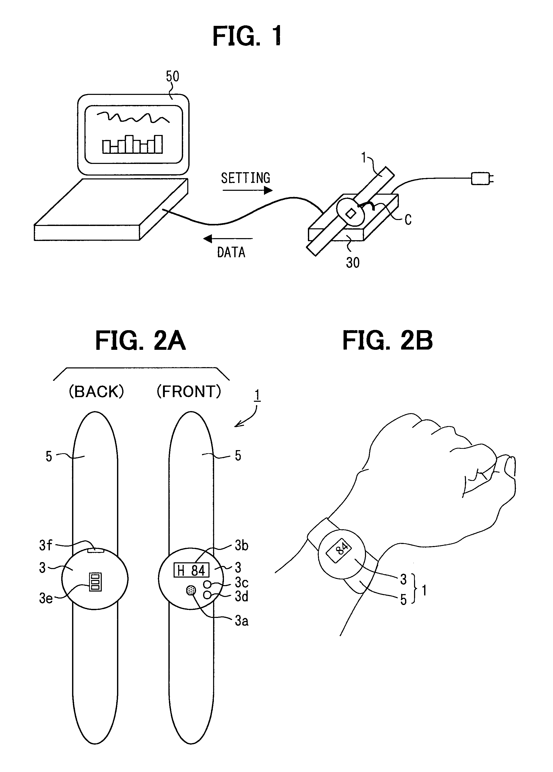 Portable biological information monitor apparatus and information management apparatus