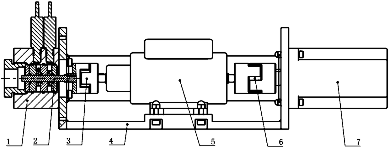 A kind of experimental device and experimental method for rotary dynamic sealing characteristics of sealing ring