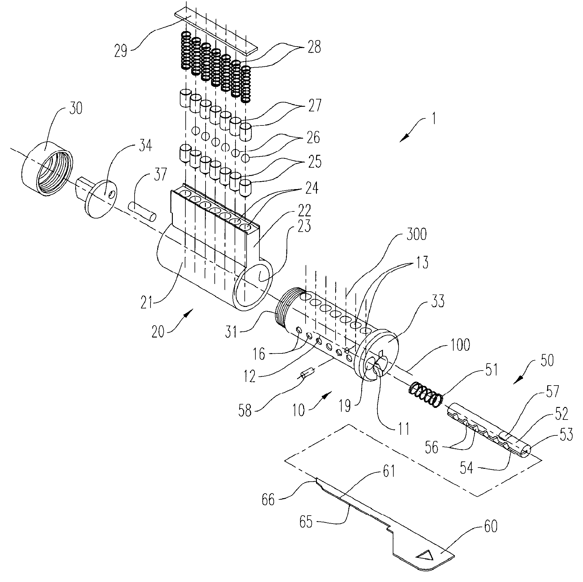 Programmable lock having incidental change control