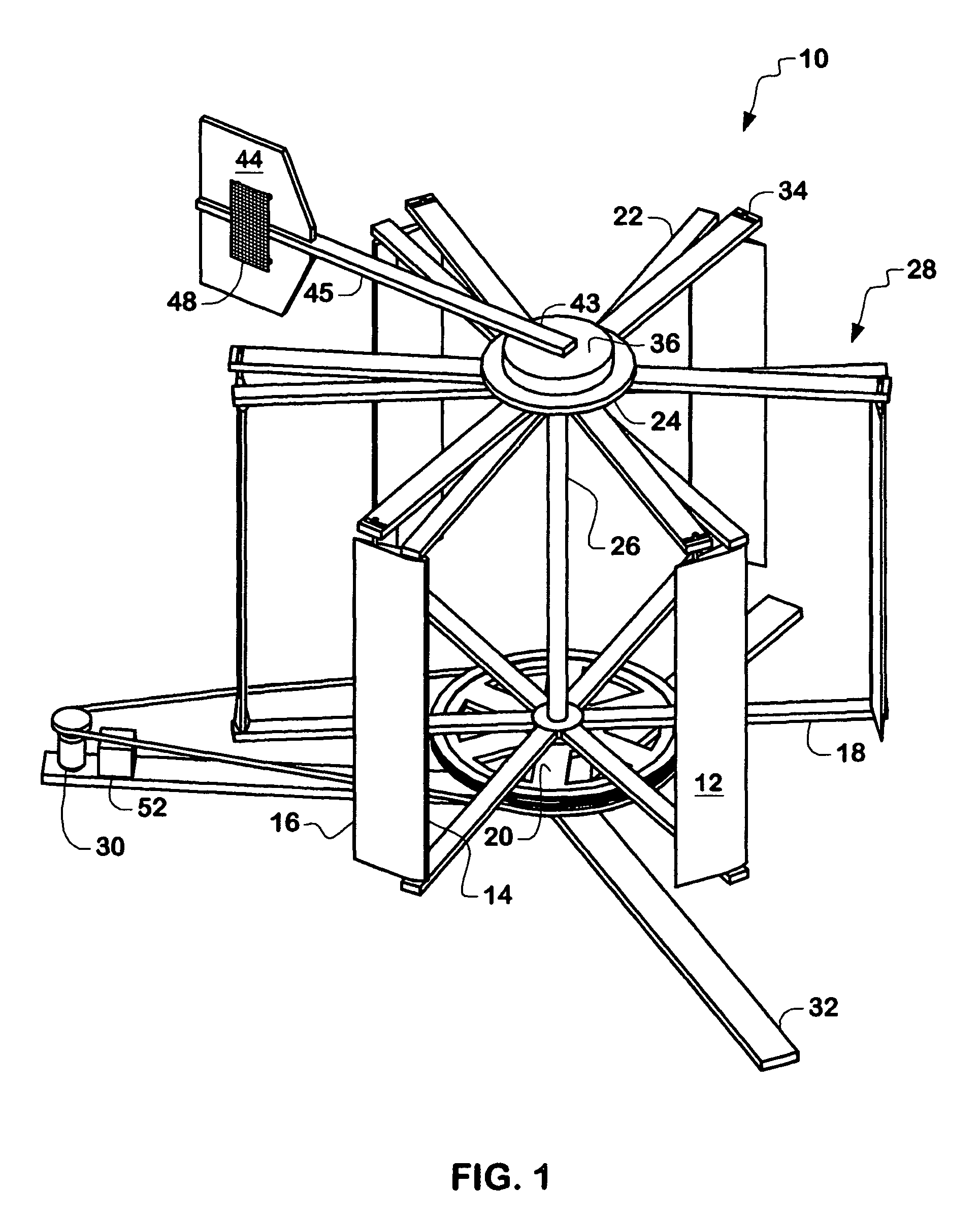 Wind turbine with adjustable airfoils