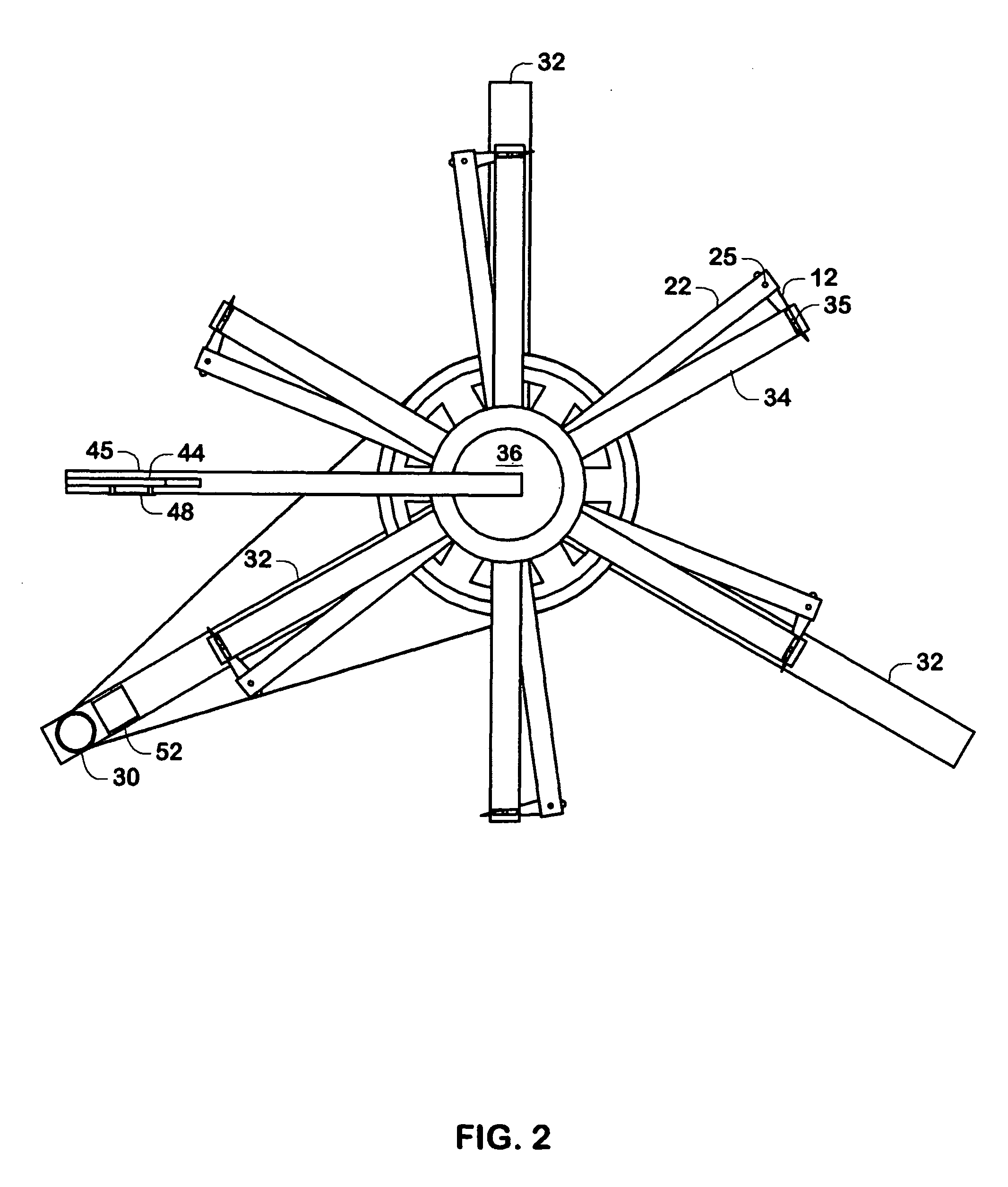 Wind turbine with adjustable airfoils