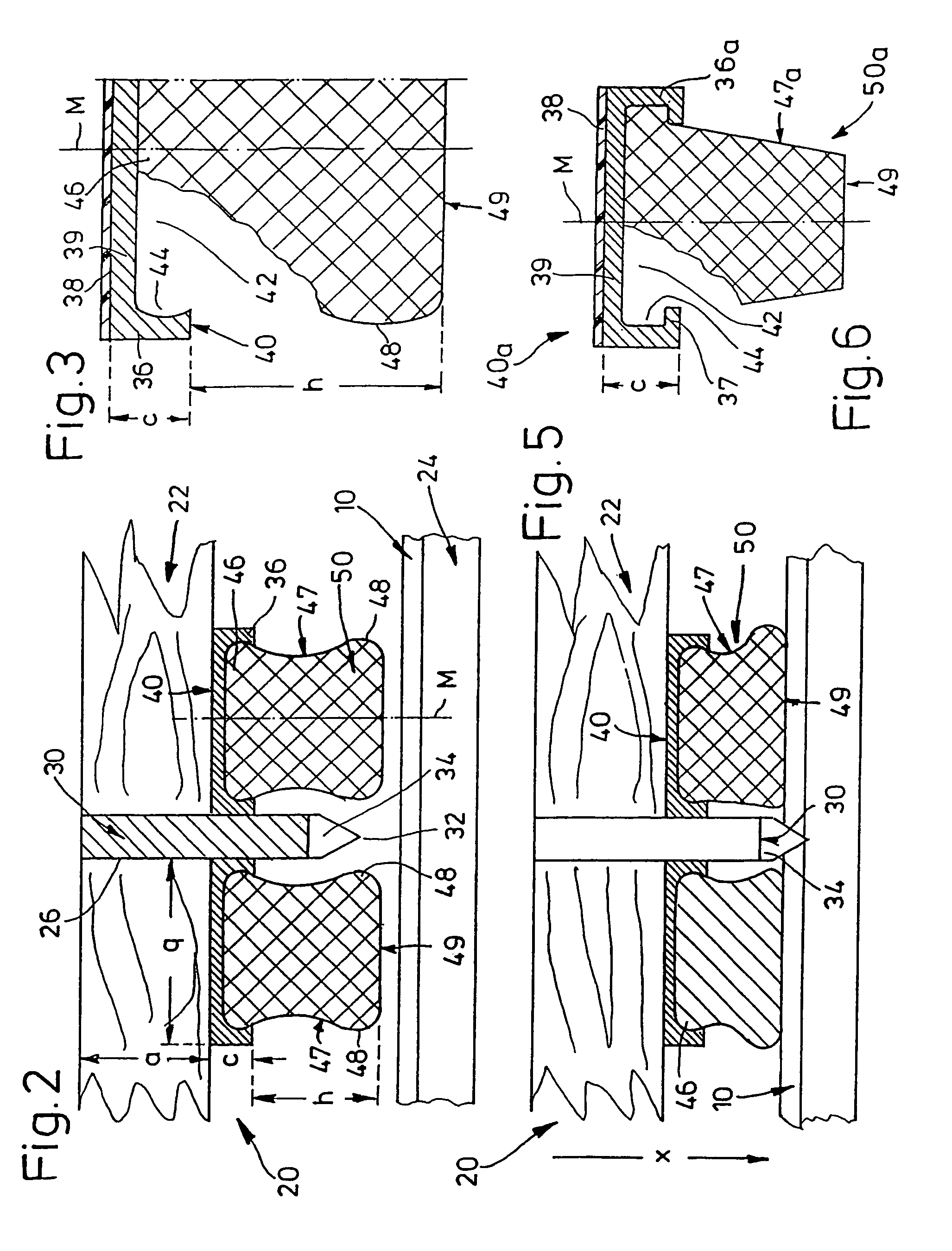 Device for punching blanks out of a flat sheet