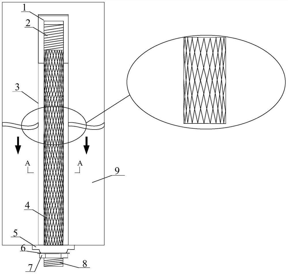 Honeycomb-like energy-absorbing yielding anchor rod/anchor cable and implementation method thereof