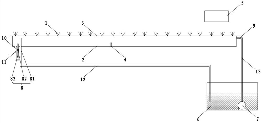 Crop soilless culture system and method