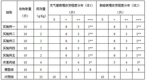 Traditional Chinese medicine for treating chronic bronchitis