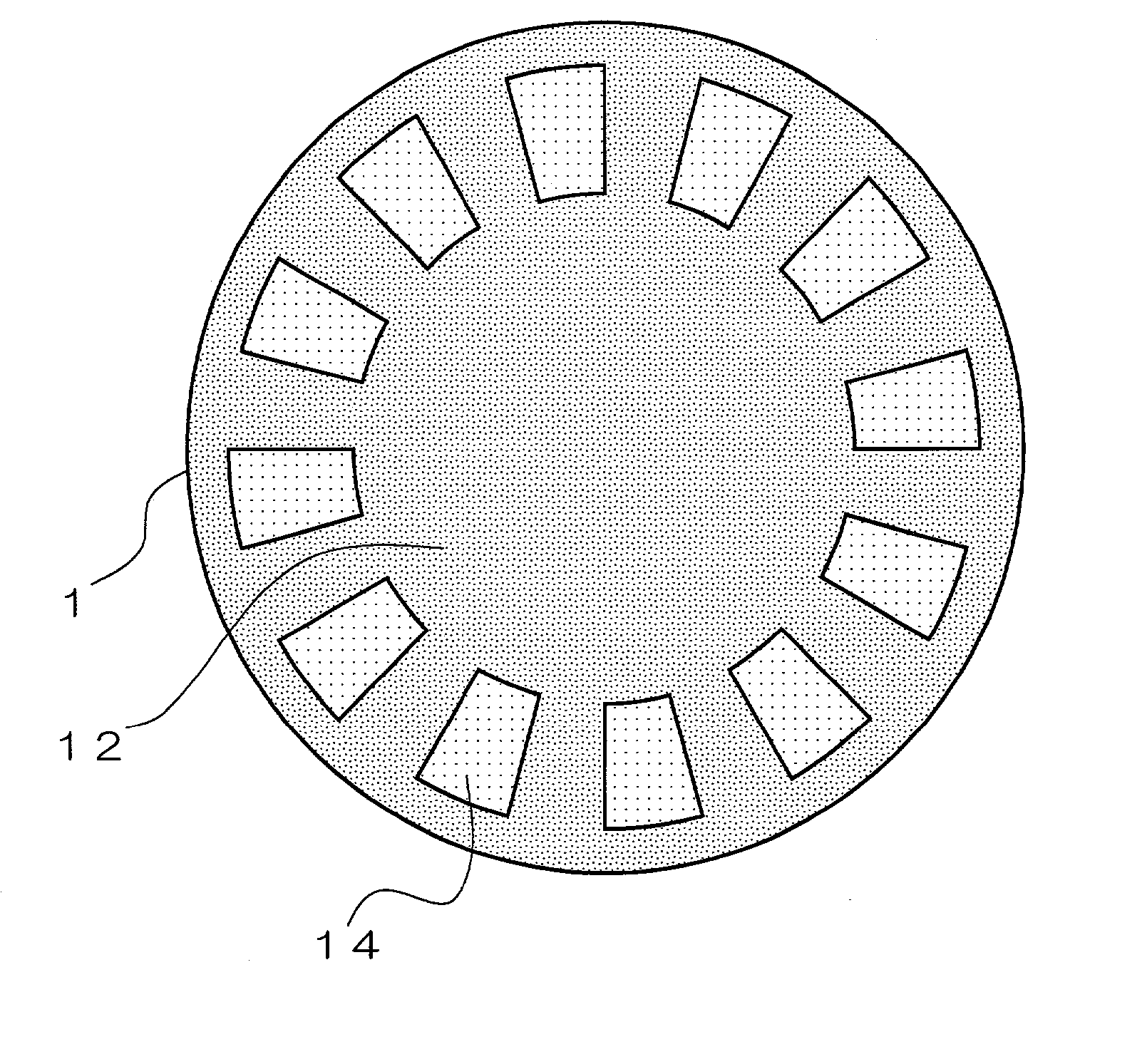 Polishing pad for semiconductor wafer and laminated body for polishing of semiconductor wafer equipped with the same as well as method for polishing of semiconductor wafer