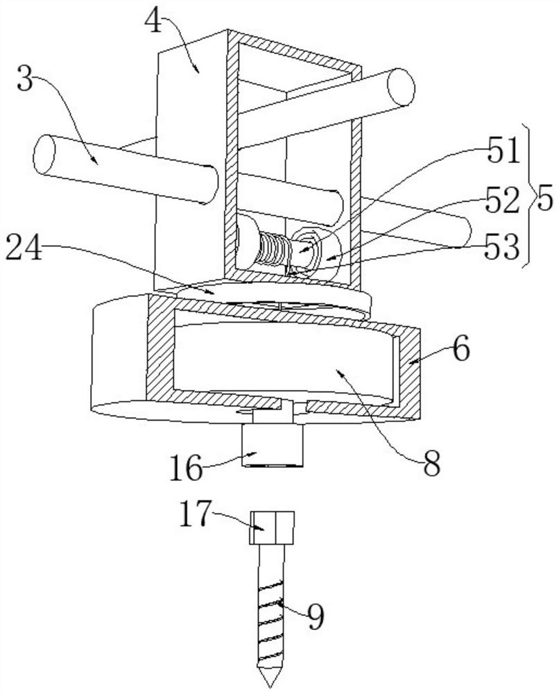 Drilling device with cleaning function for circuit board processing and using method