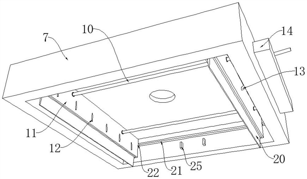 Drilling device with cleaning function for circuit board processing and using method