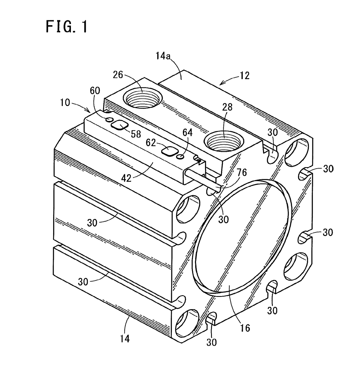 Position detecting sensor