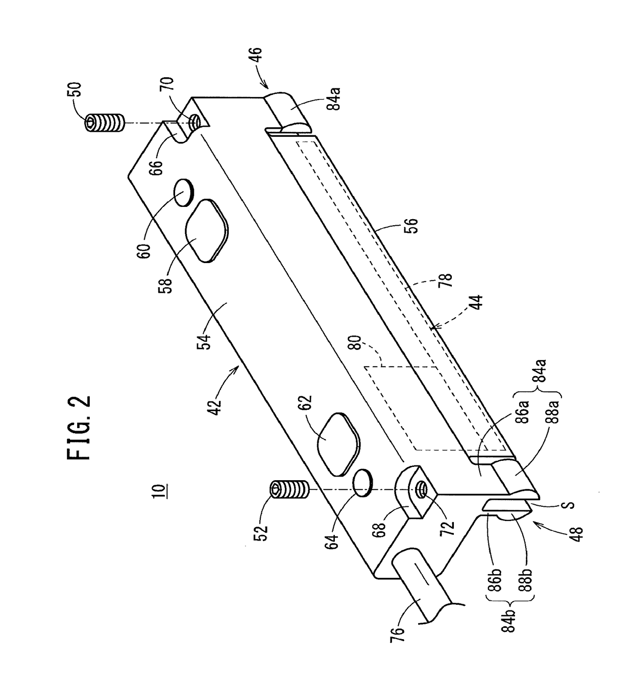 Position detecting sensor