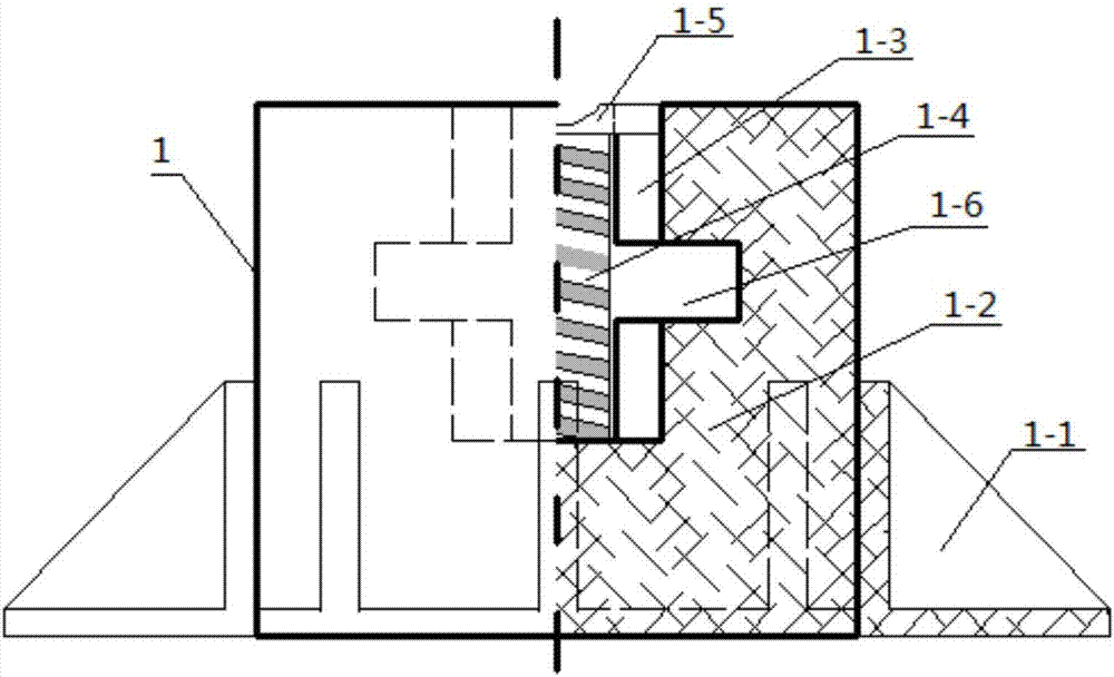 Lane separating warning post and warning method thereof