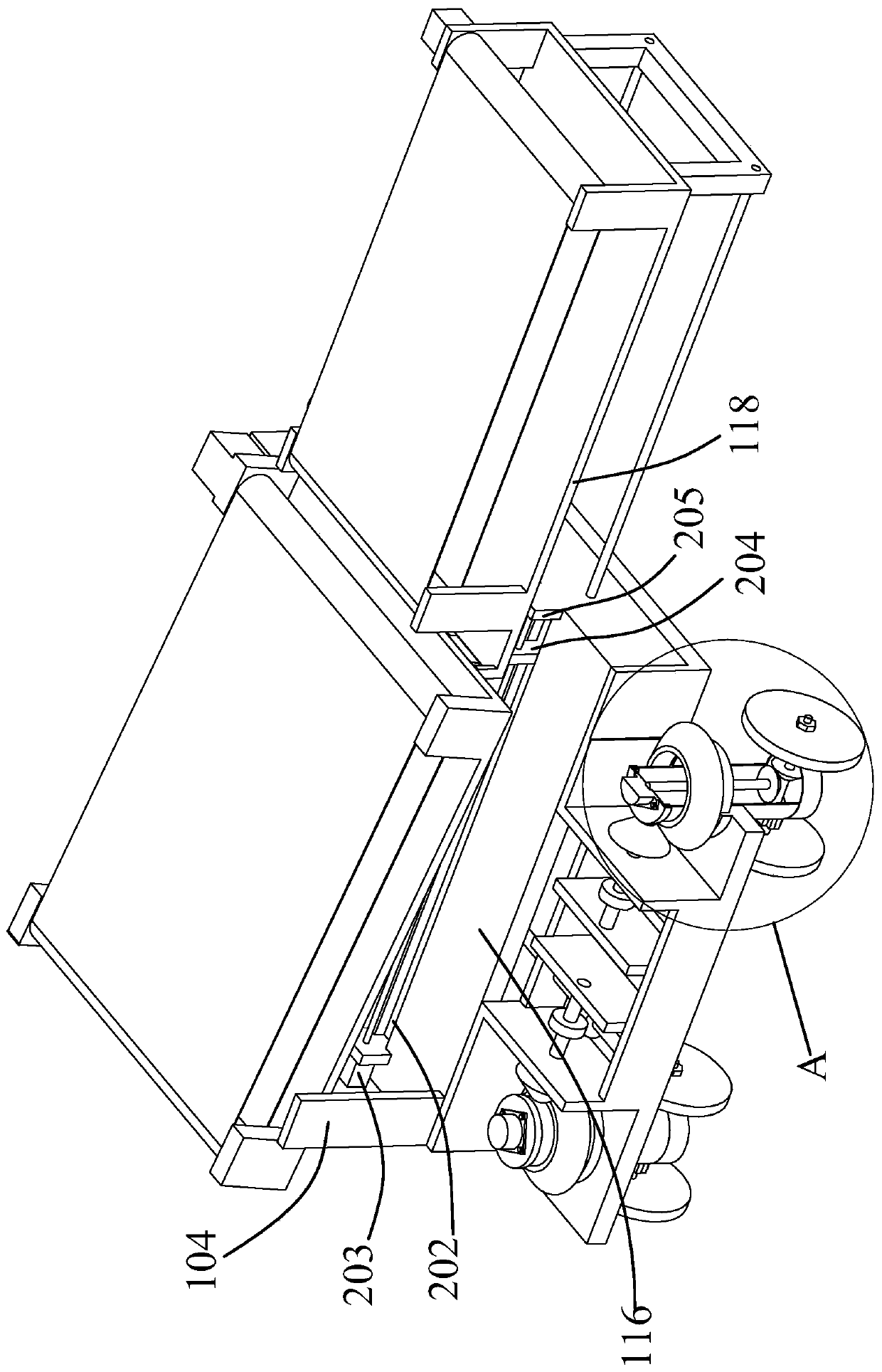 Boxed cotton transport equipment