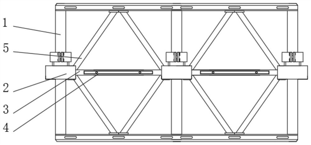 High-strength bailey piece structure