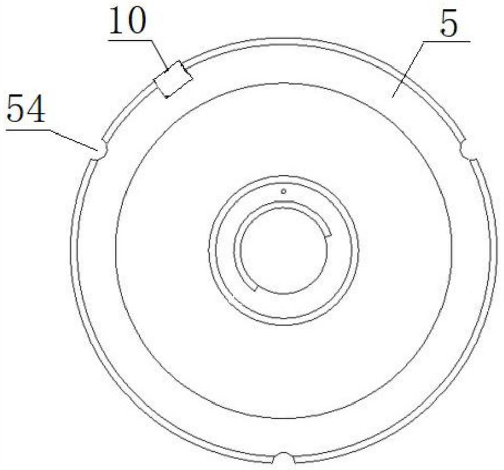 Intermediate shaft brake and vehicle