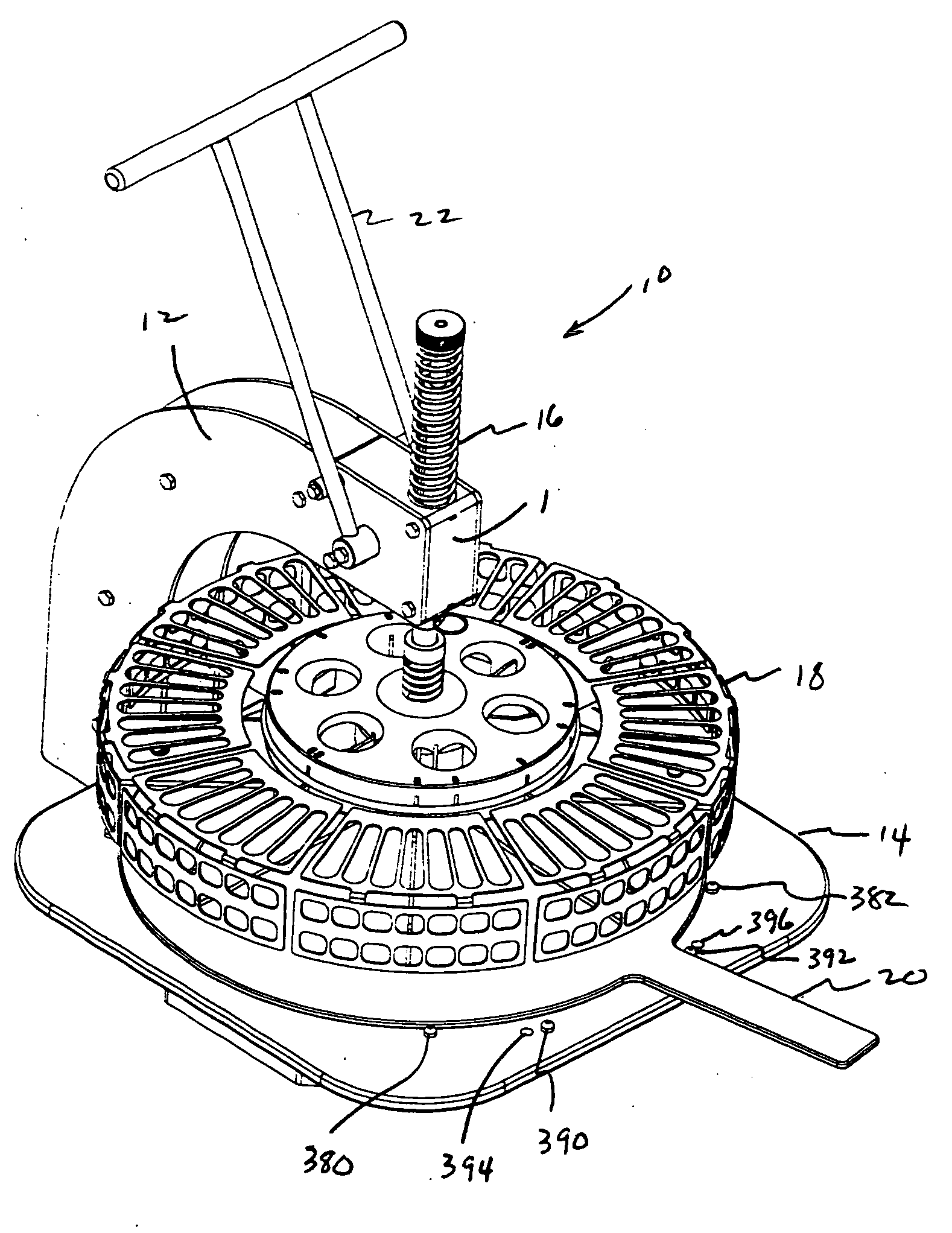 Pizza cutting apparatus