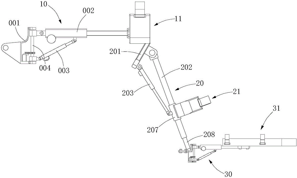 Lower limb assisting and training device