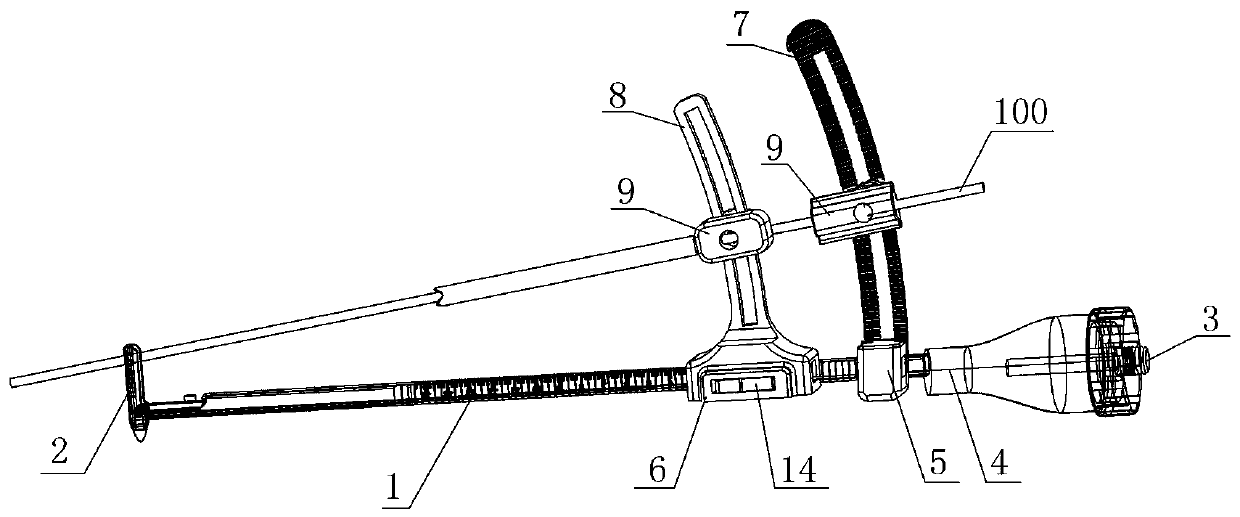 Orthopedic drilling positioning device