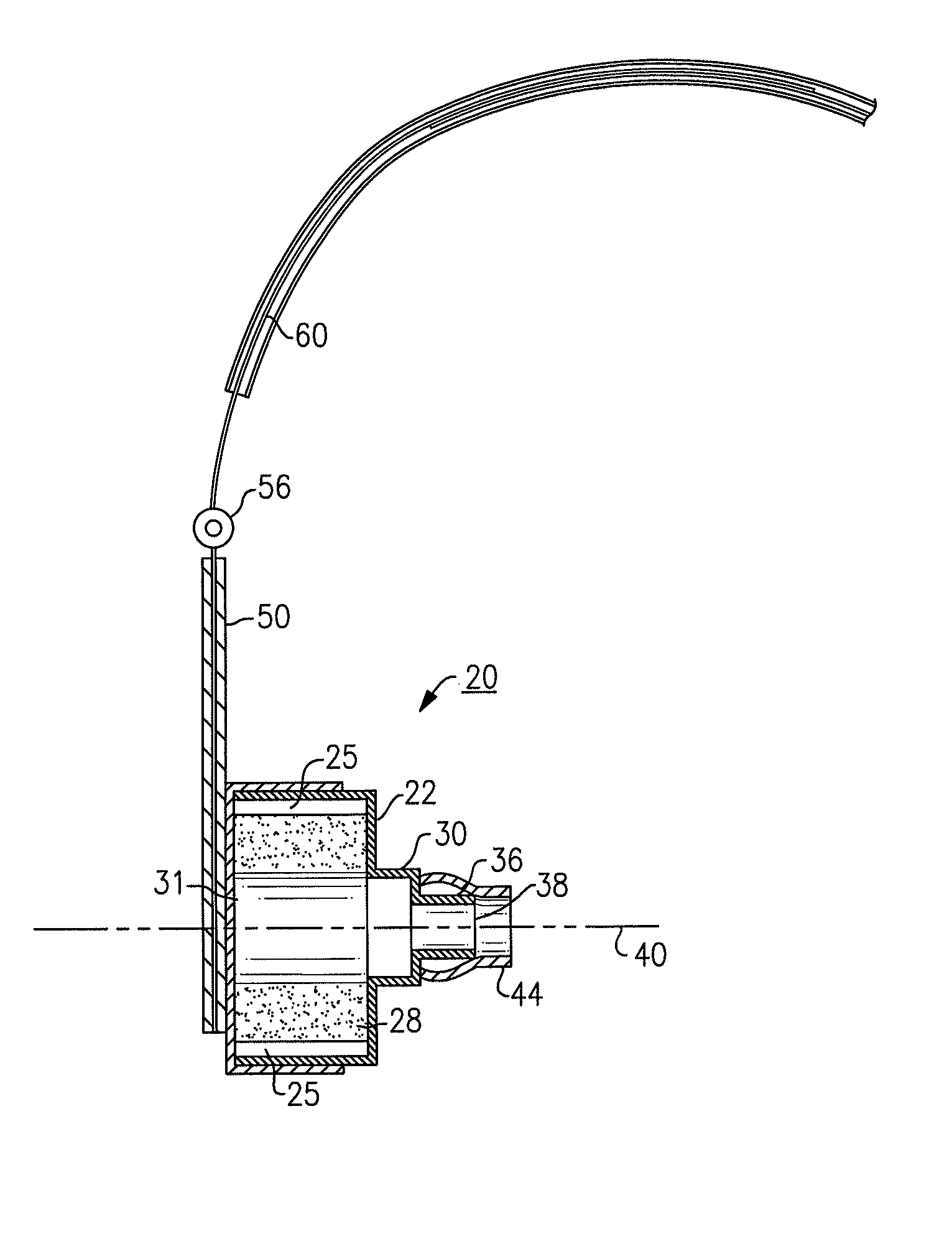 Semi-insert hearing protector having a helmholtz-type resonator