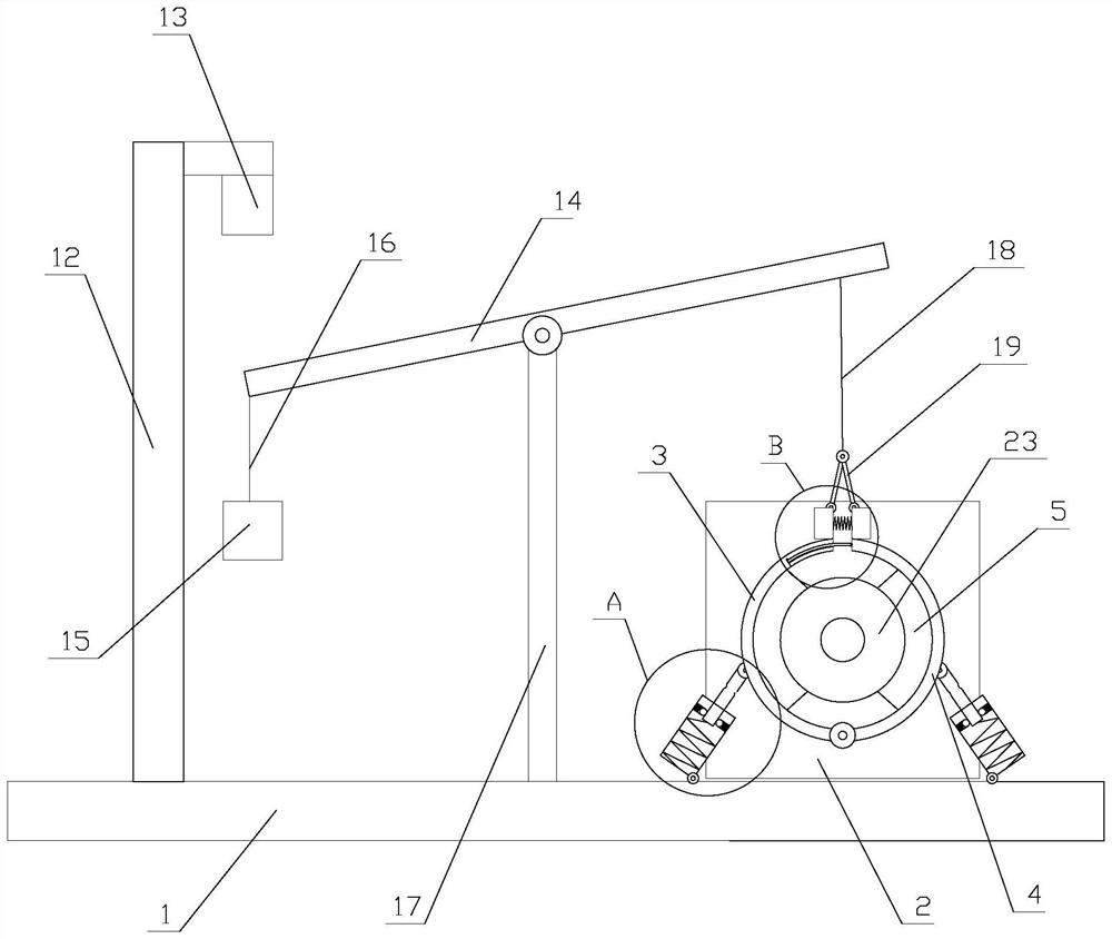 Power-off protection device used for crane