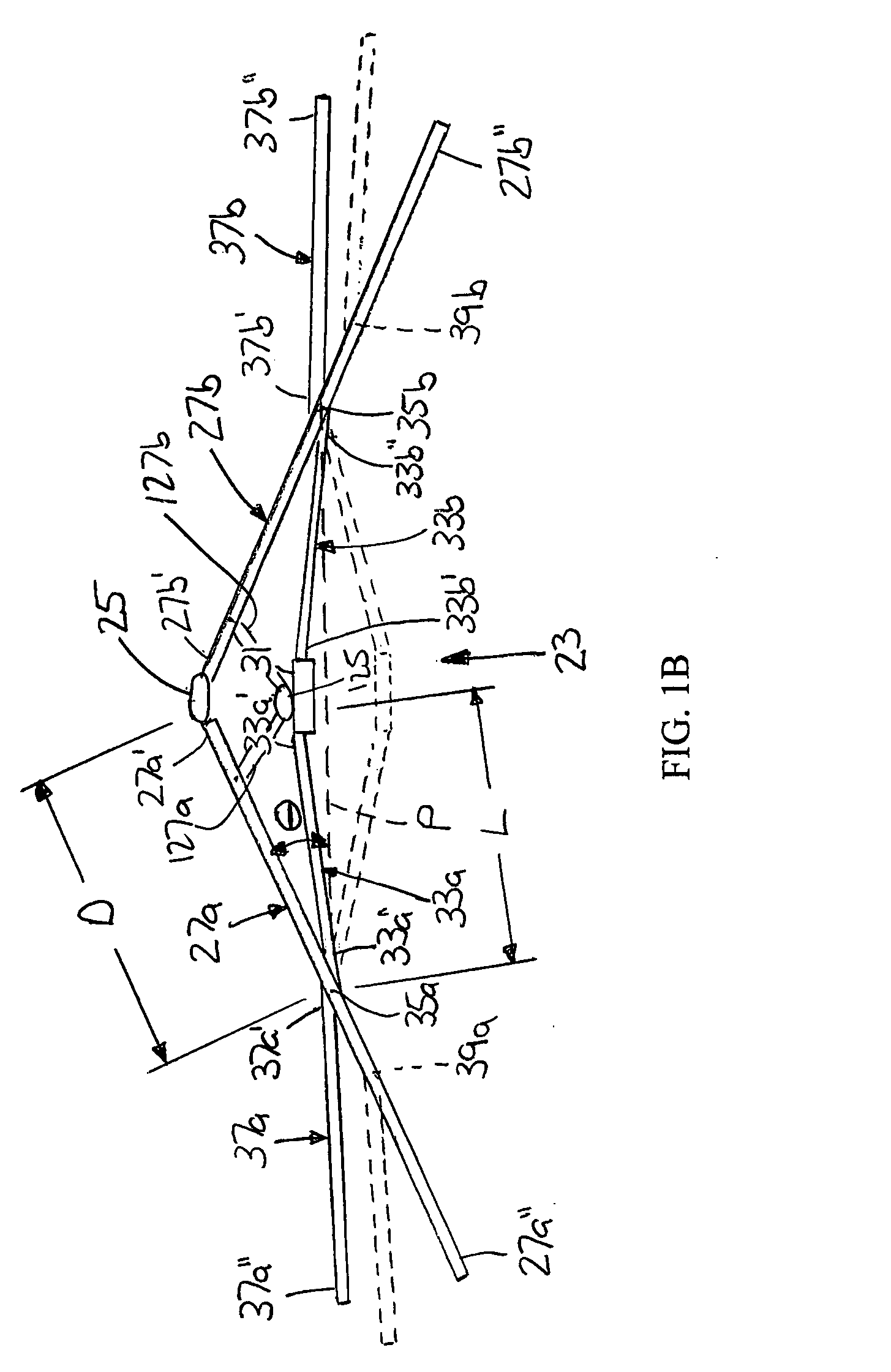 Collapsible structure with self-locking mechanism and method of erecting a collapsible structure