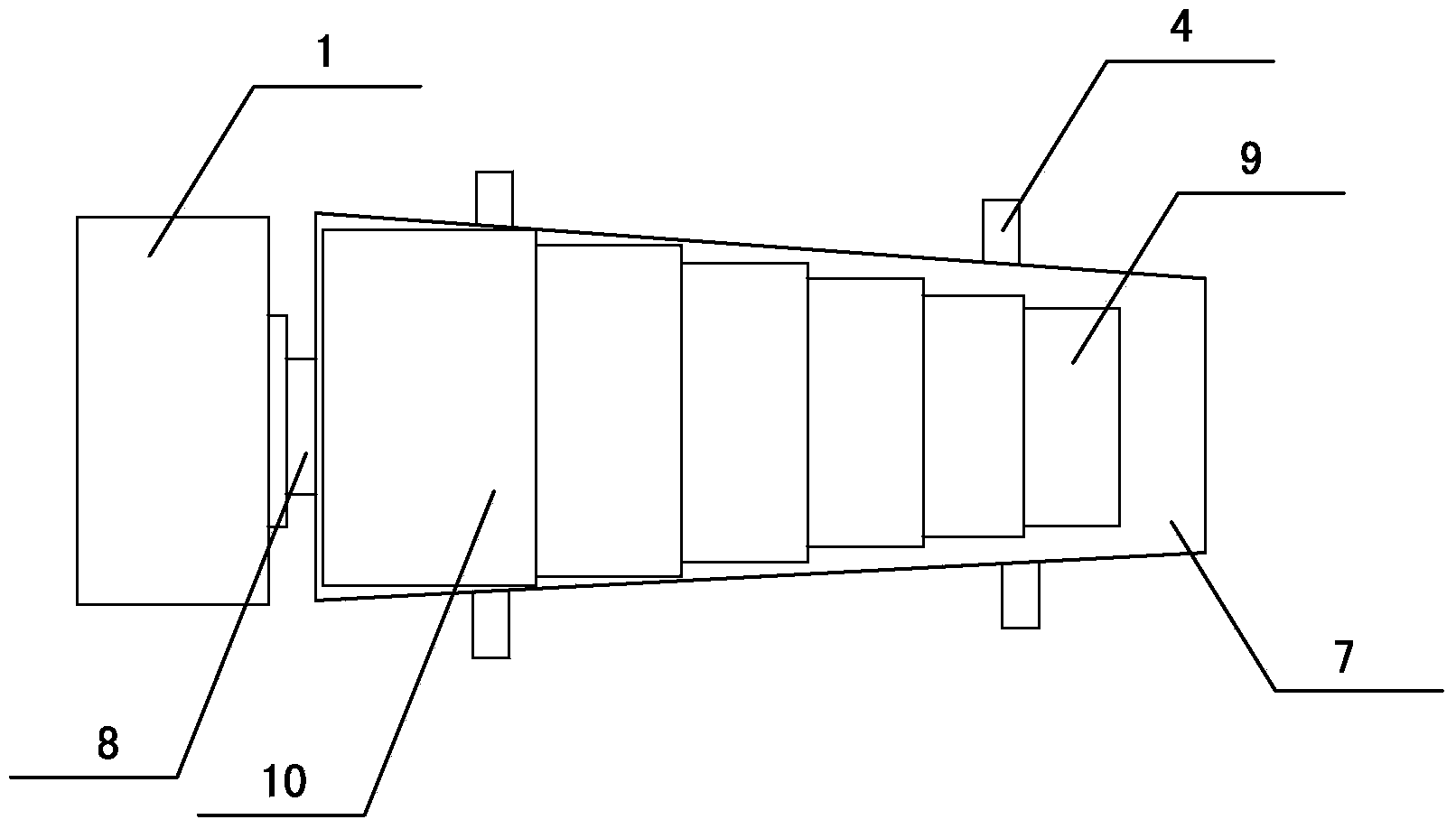 Suspended vibratory feeding system