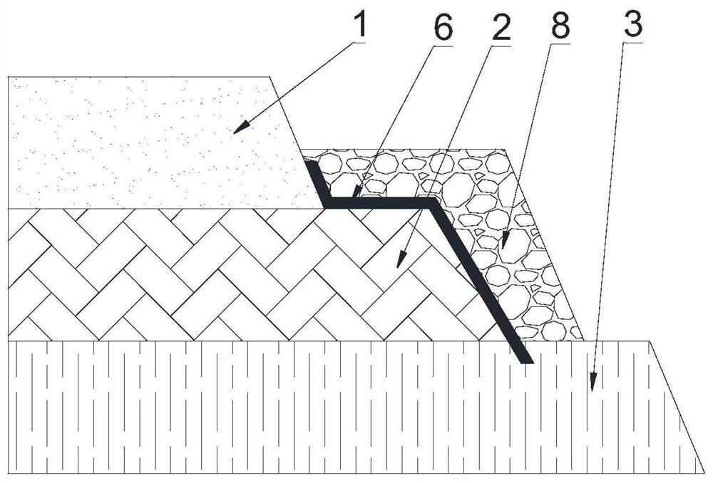 A kind of open-pit mine dump aquifer penetration method