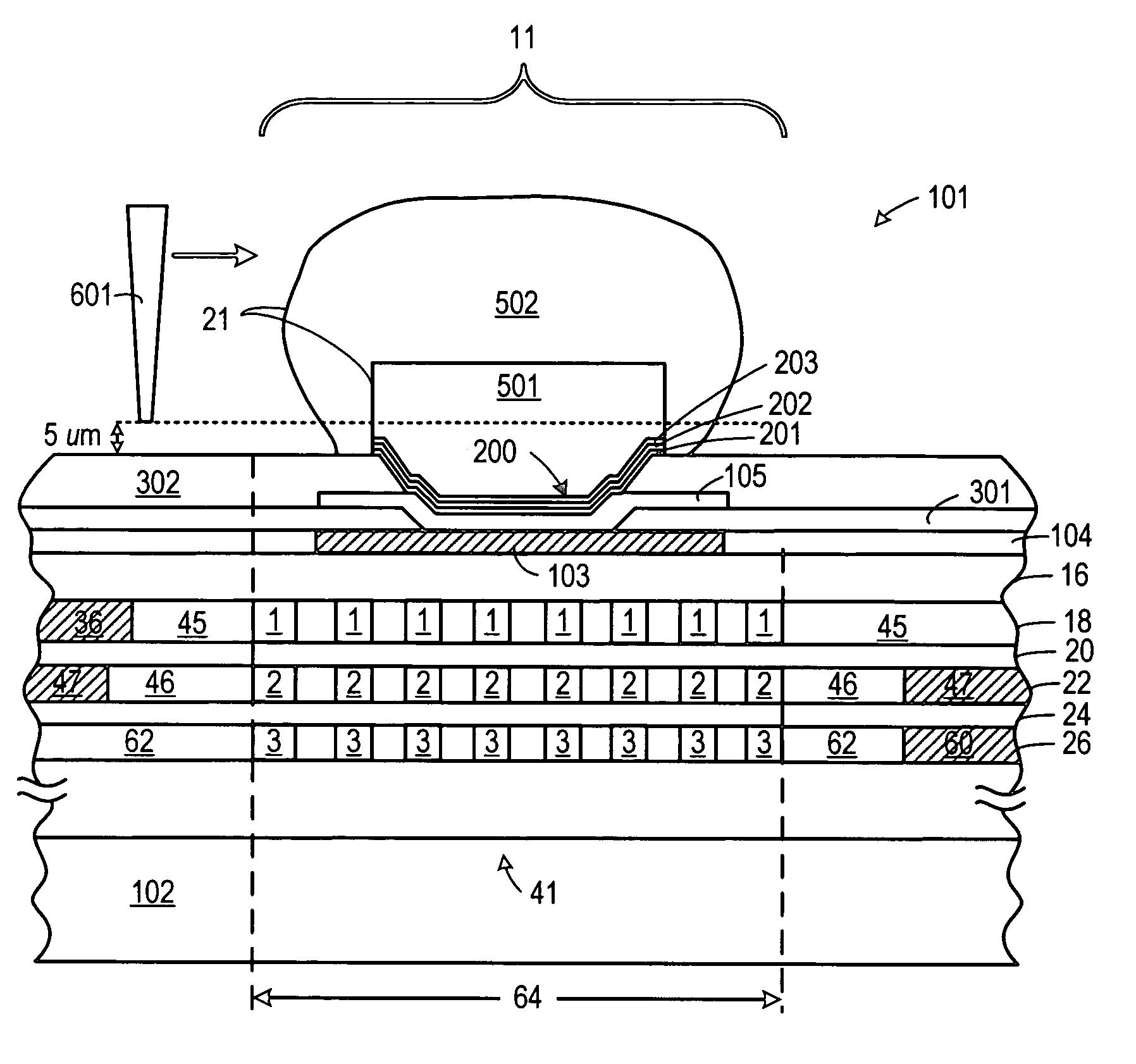 Mechanical integrity evaluation of low-k devices with bump shear