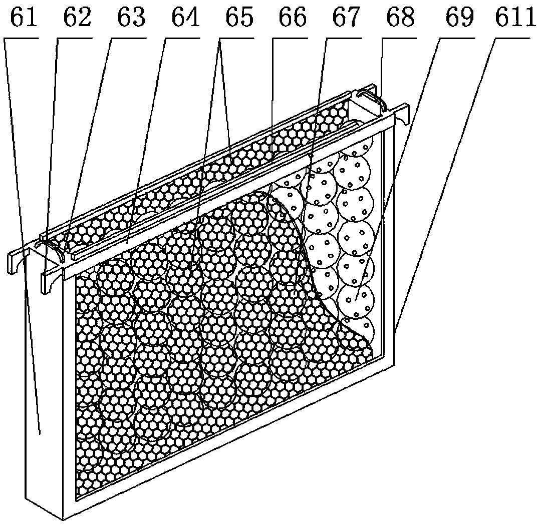 Open channel type photocatalytic ultraviolet-disinfection equipment