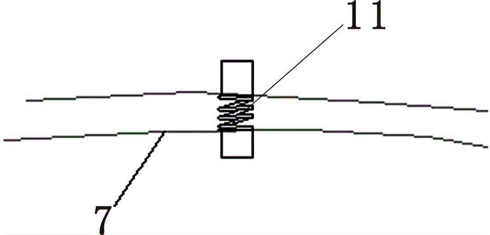 Visual monitoring device for root system rock breaking mechanisms