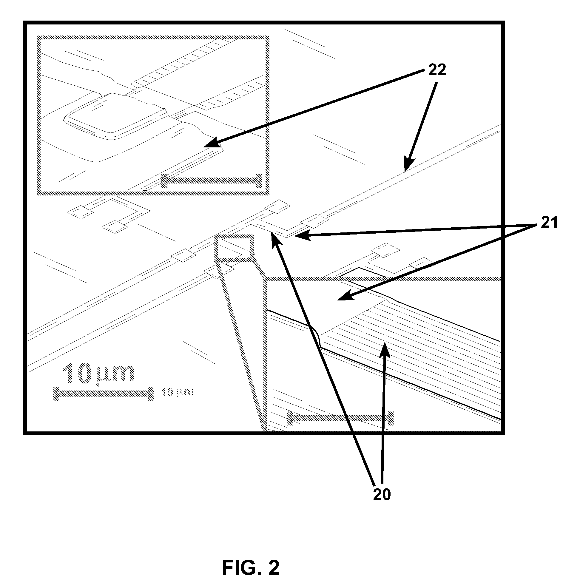 Method for fabricating monolithic two-dimensional nanostructures