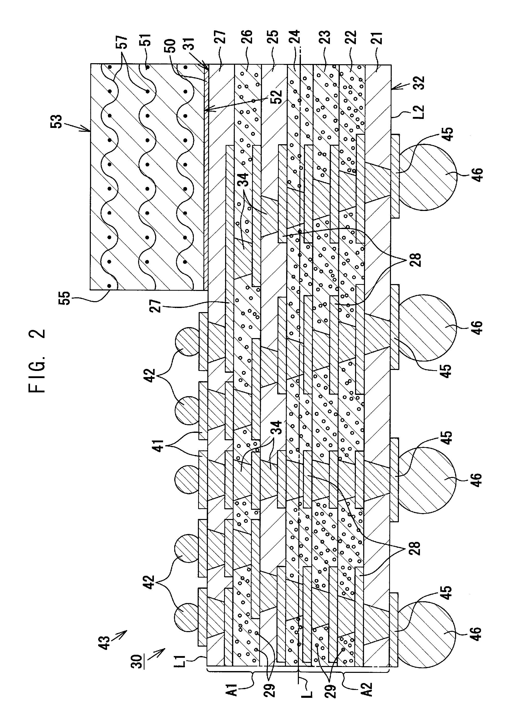 Multilayer wiring substrate