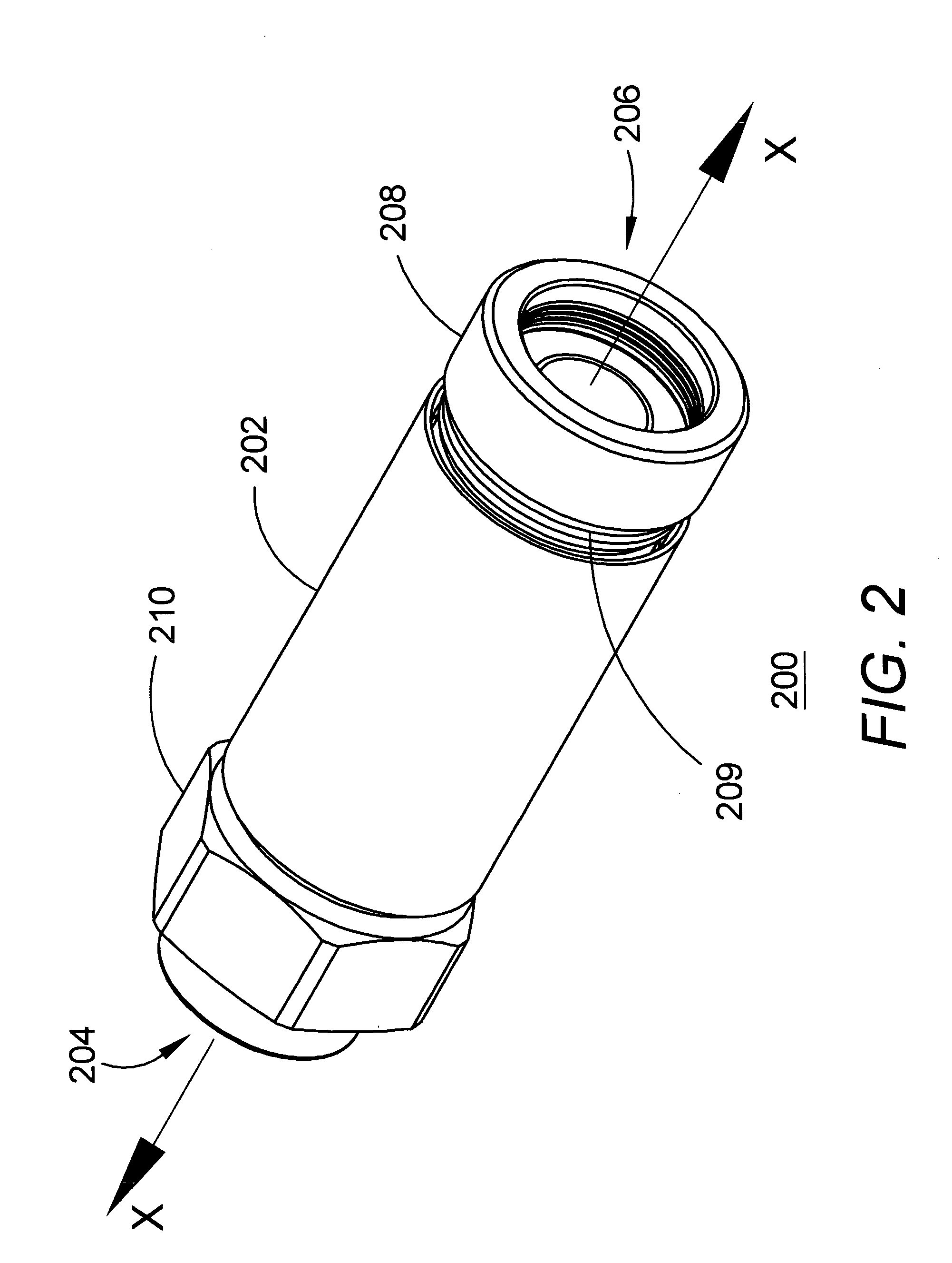 Hardline coaxial cable connector