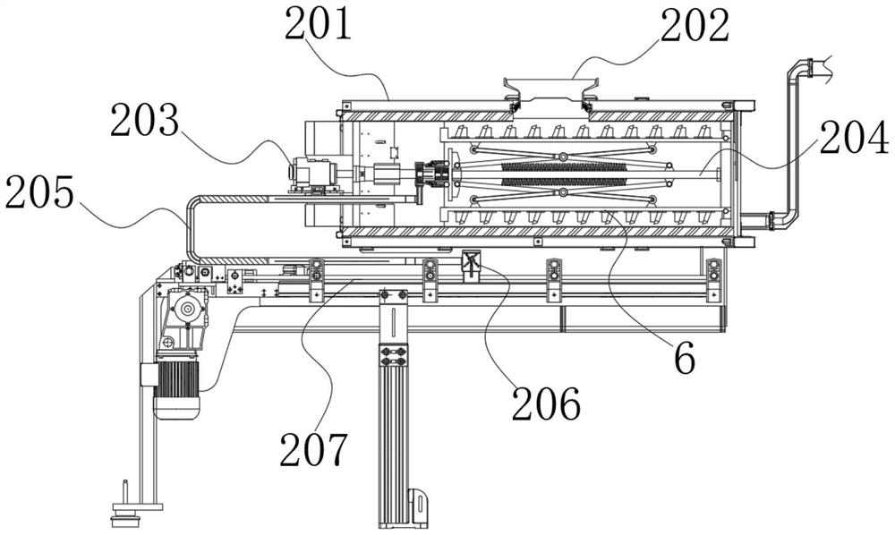 Titanium black modified degradable plastic and production system