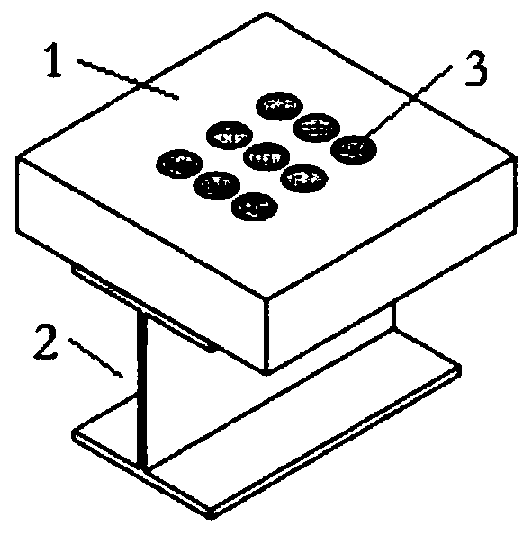 Construction technology of a group nail connection device with corrugated sleeve